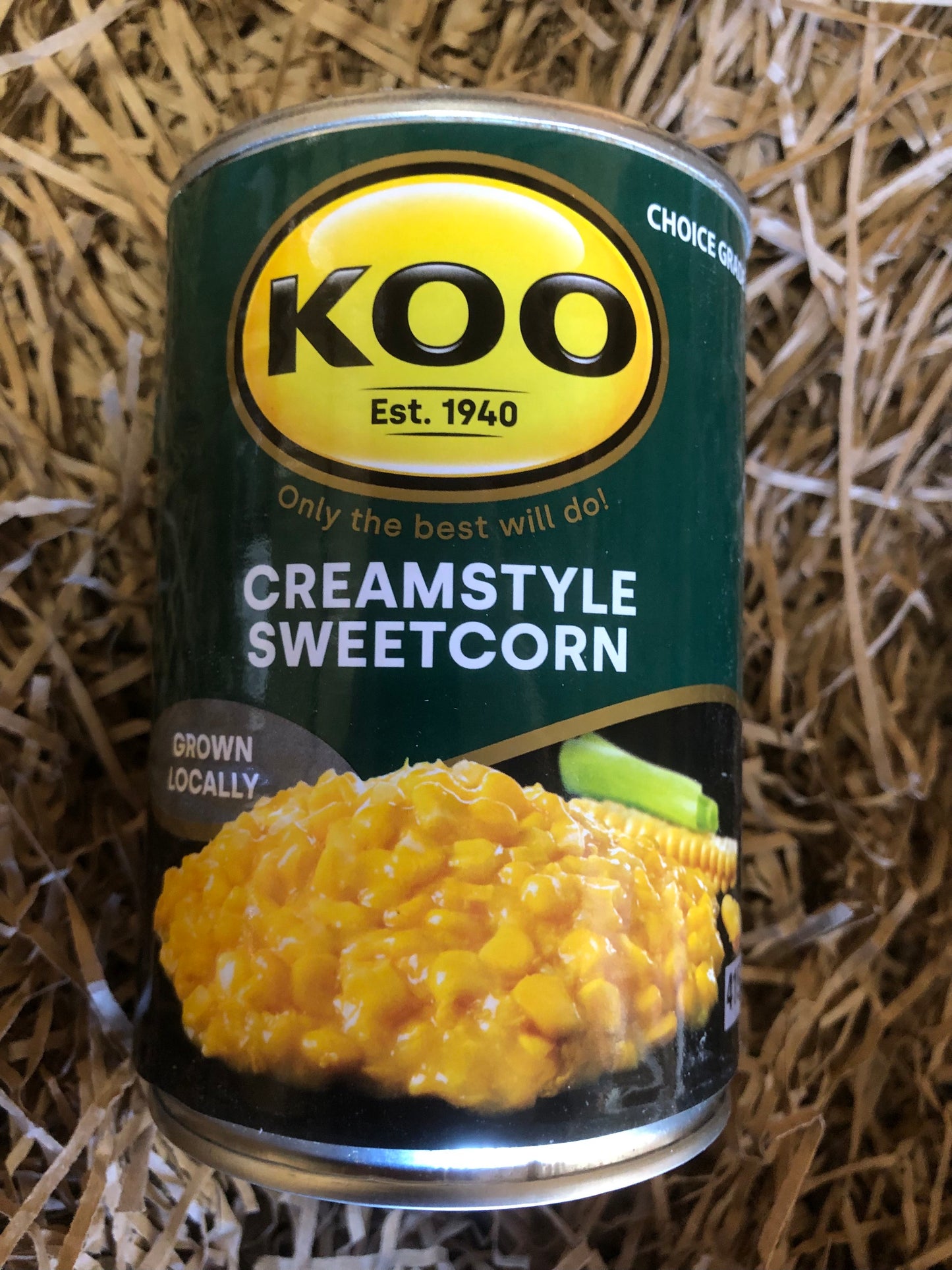 Koo creamstyle sweetcorn